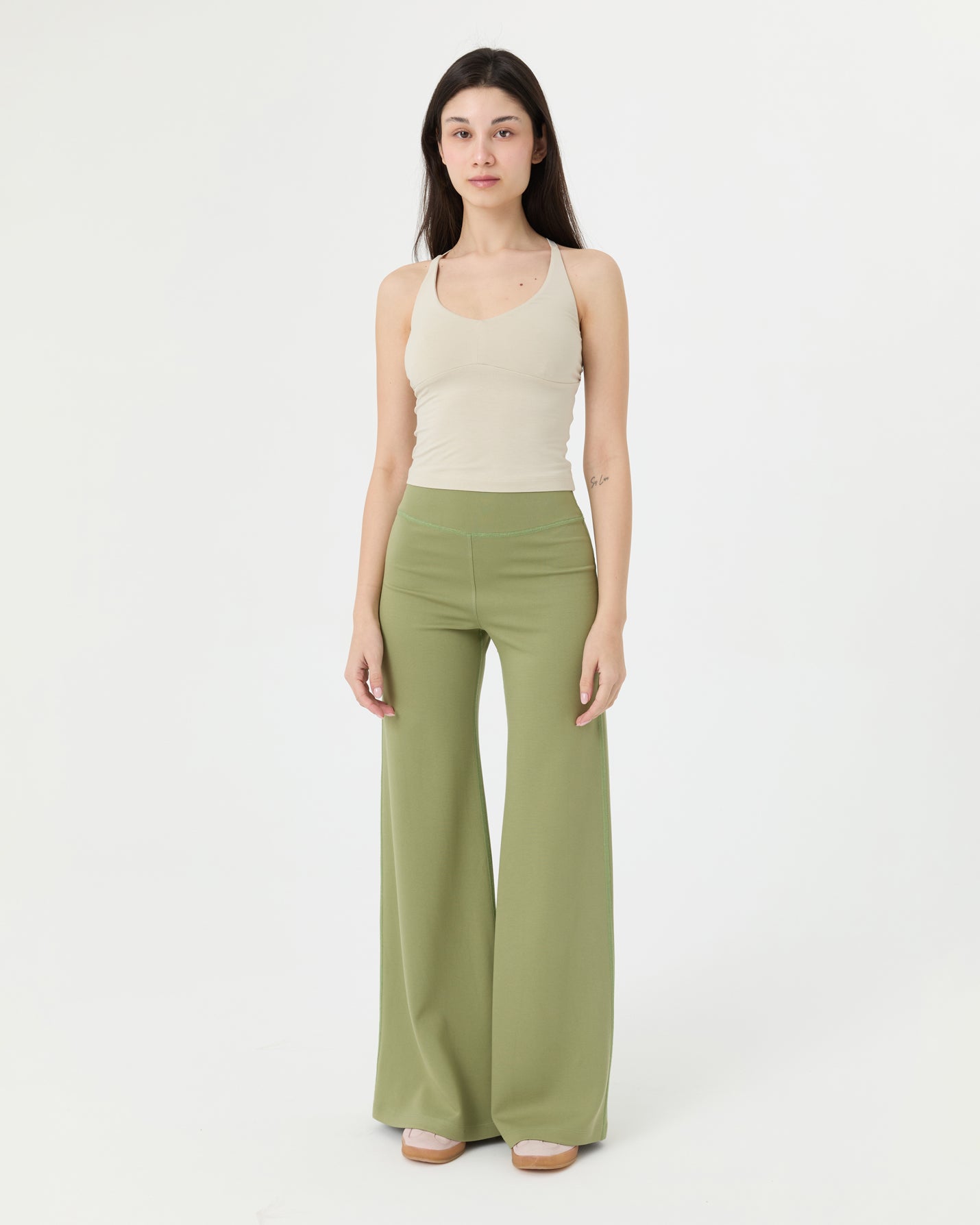 Matcha Bol Paça Weekend Pantolon