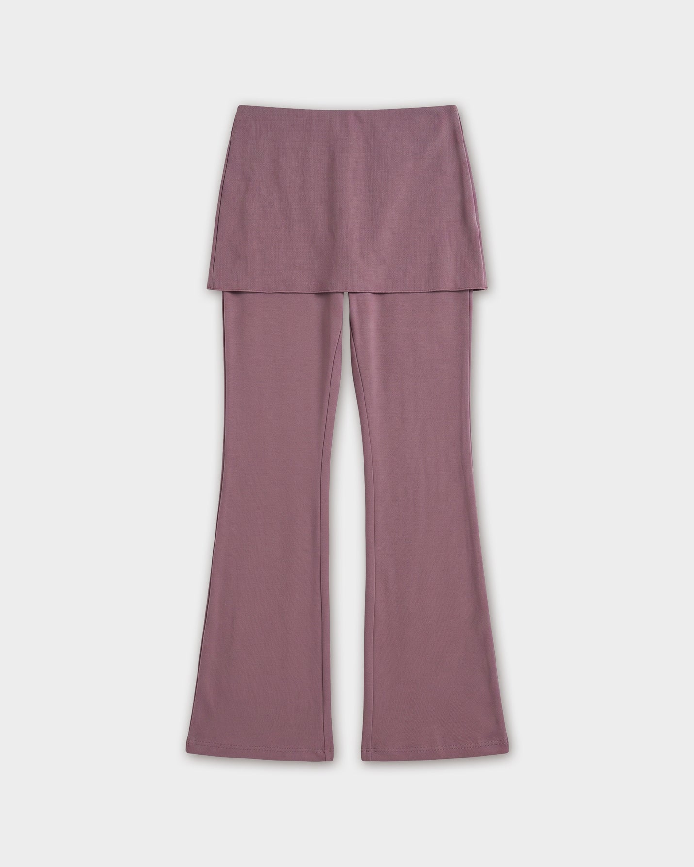 Lila Mini Etekli Pantolon