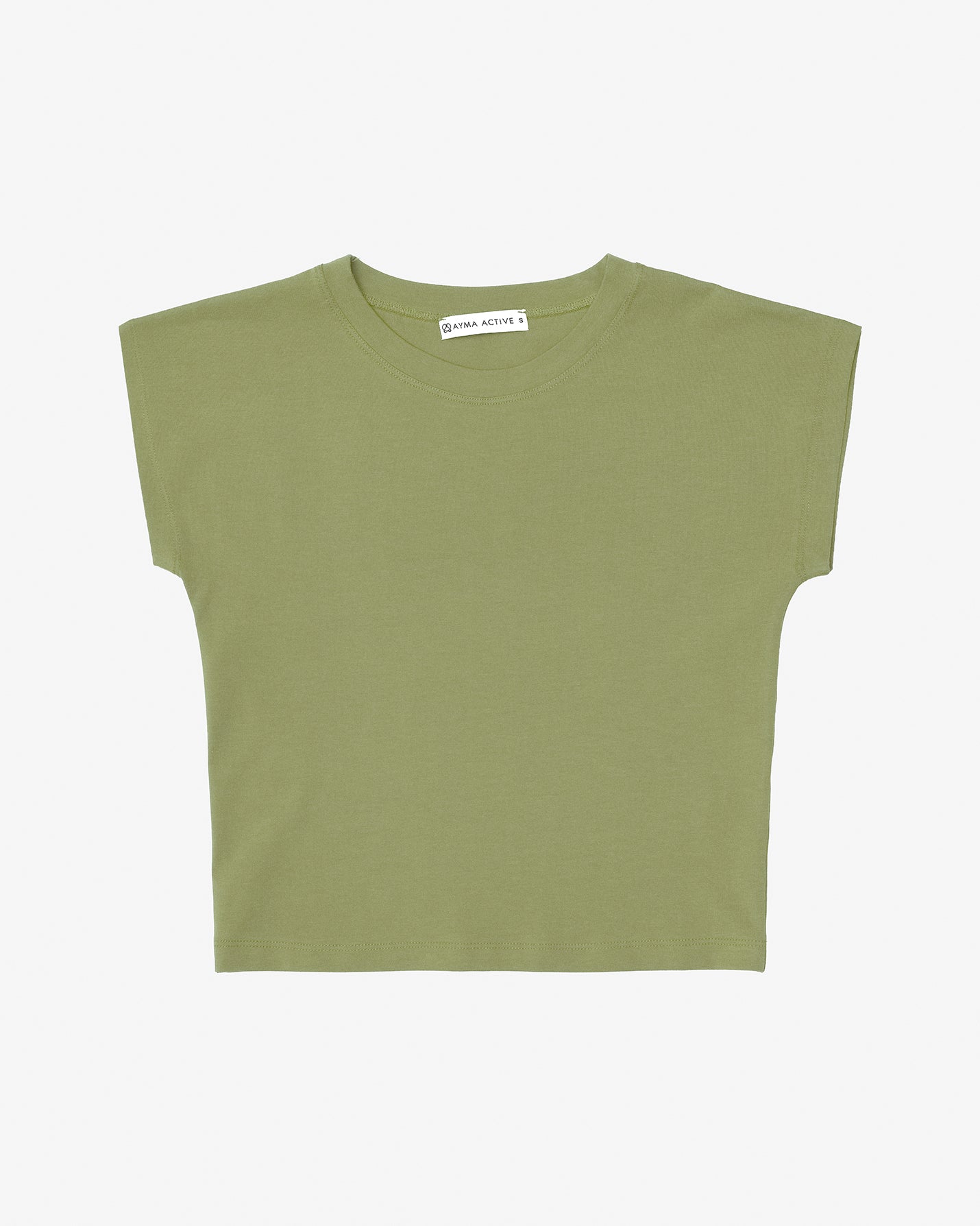 Basic Half Crop T-shirt