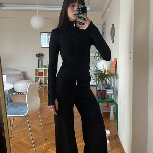 Indigo Dar Fit Spor Üst