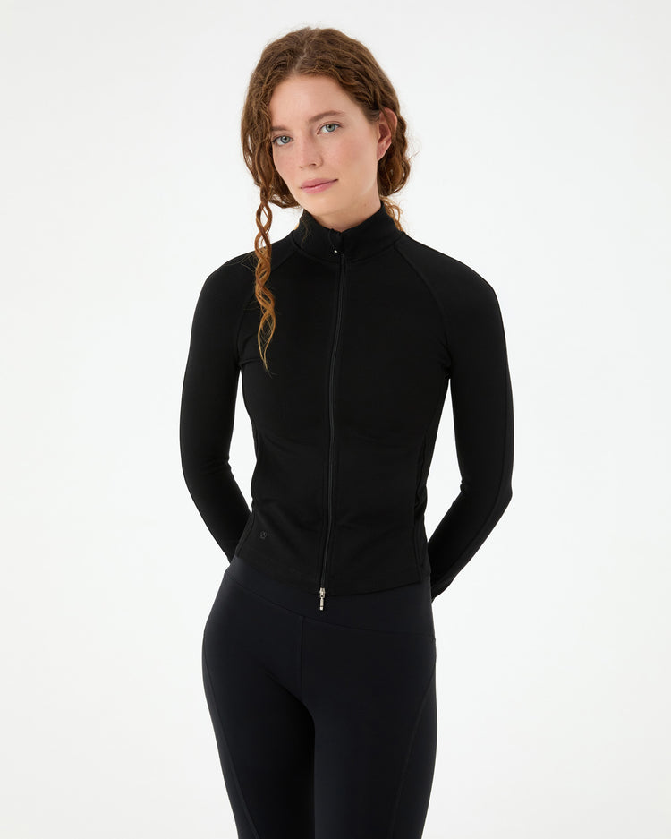 Siyah Dar Fit Spor Üst