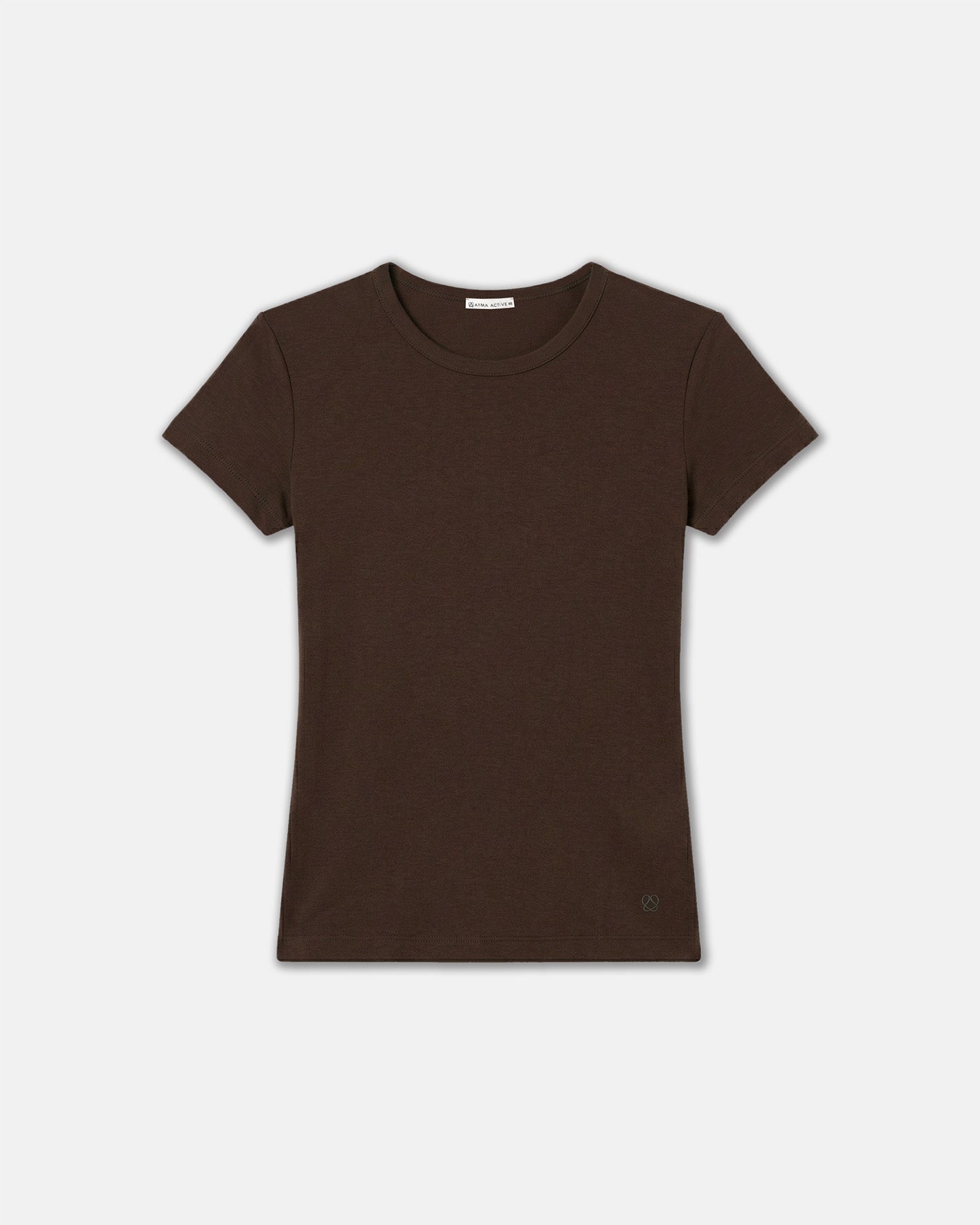 Kahverengi Basic T-shirt