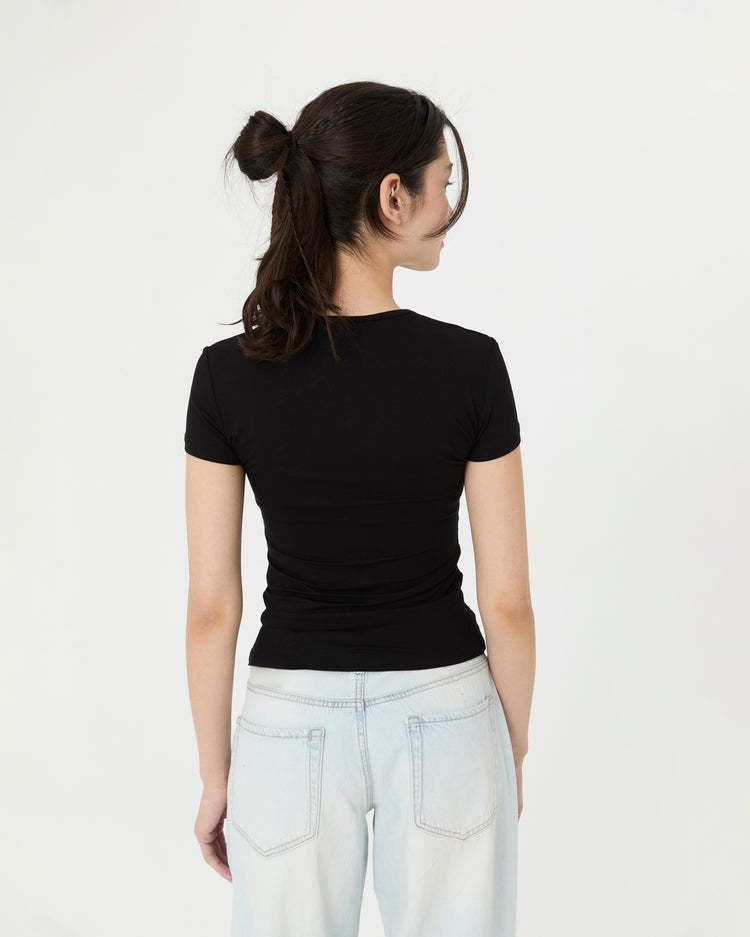 Siyah Basic T-shirt