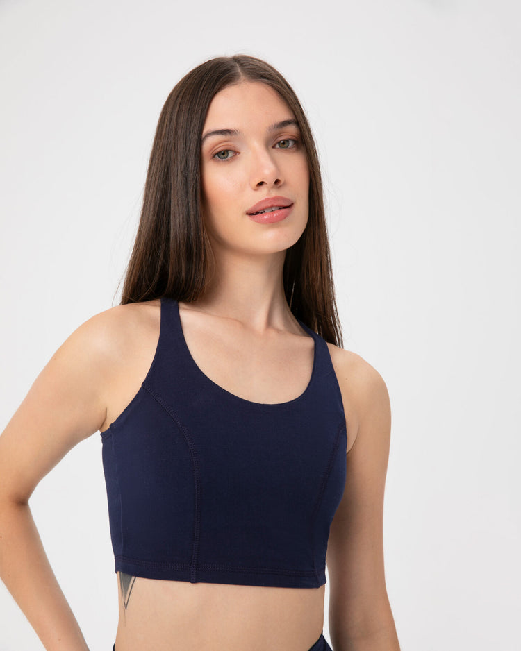 Indigo Active Organik Pamuk Bra
