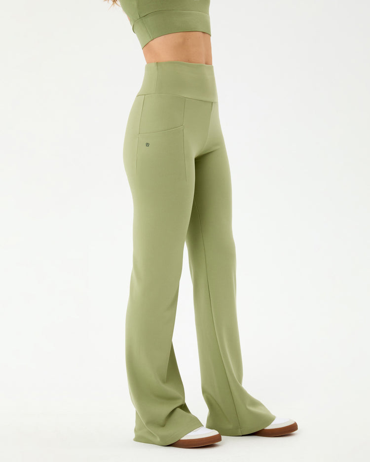 Matcha Cepli Flare Pantolon