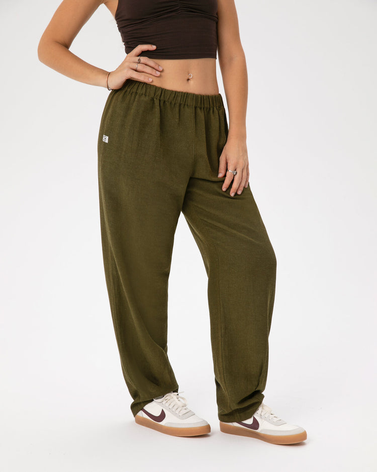 Haki Easy West Pantolon