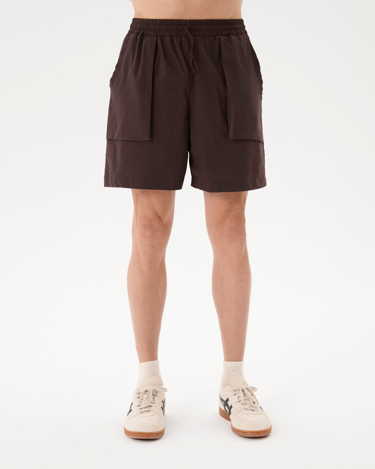 Kahverengi Erkek Active Şort