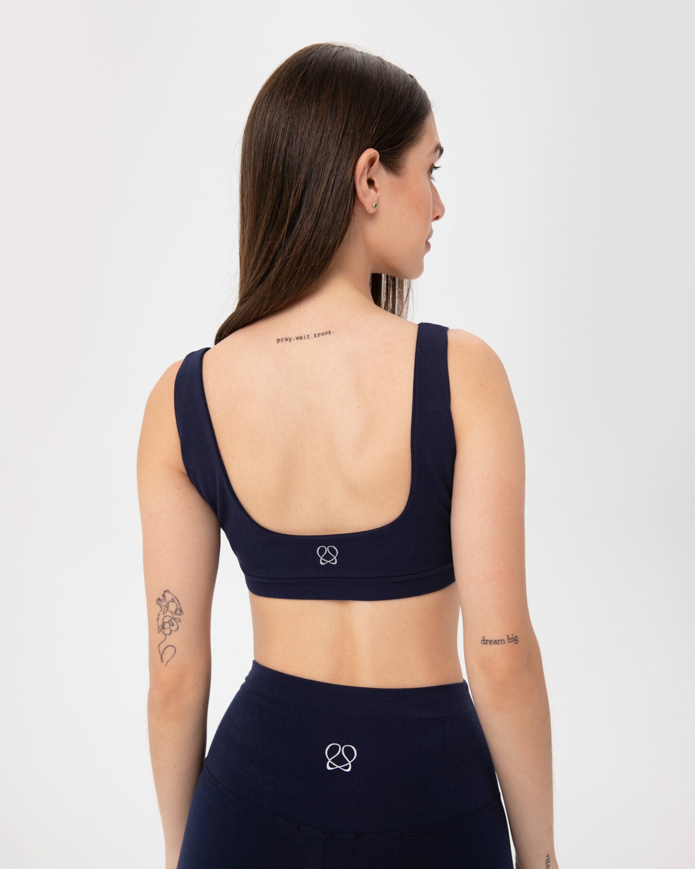 Indigo Low Back Bra