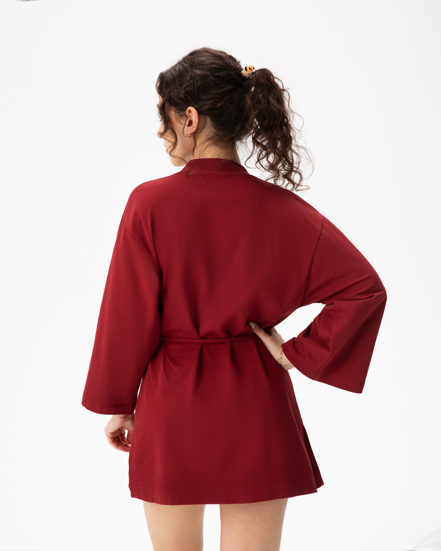 Sangria Organik Pamuk Kimono