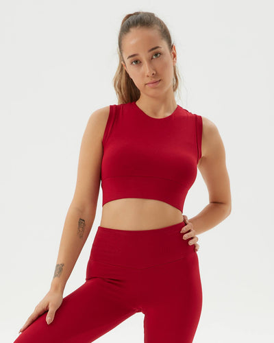 Vişne Sırt Pencereli Büstiyer