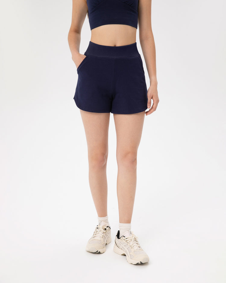 Indigo Sweatshort