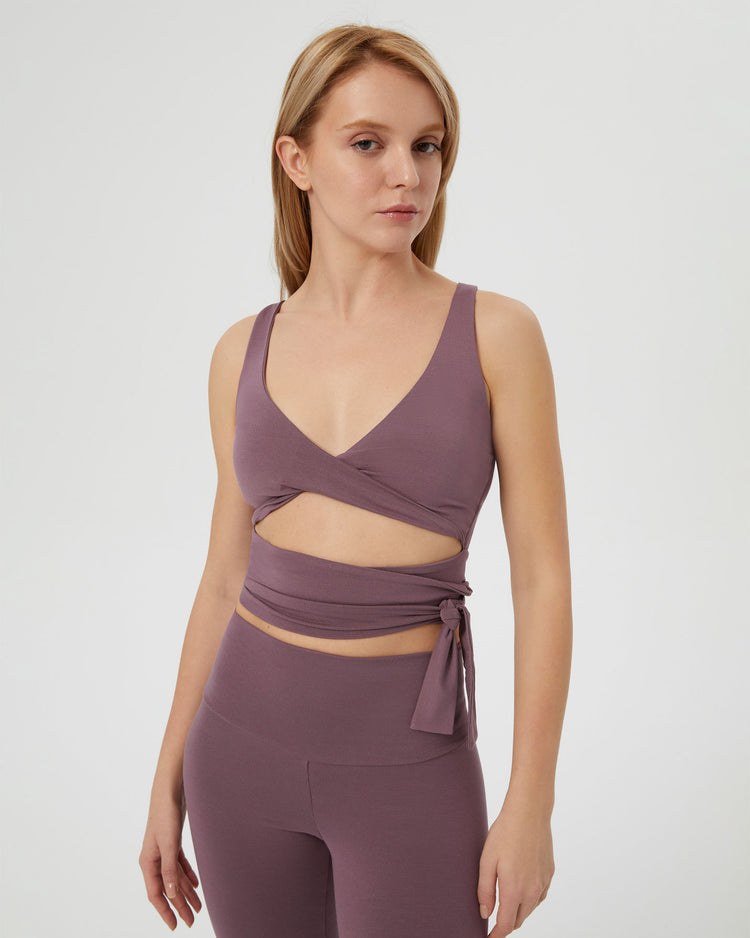 Lila Twist Büstiyer